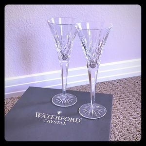 Waterford Champagne Flutes (set)